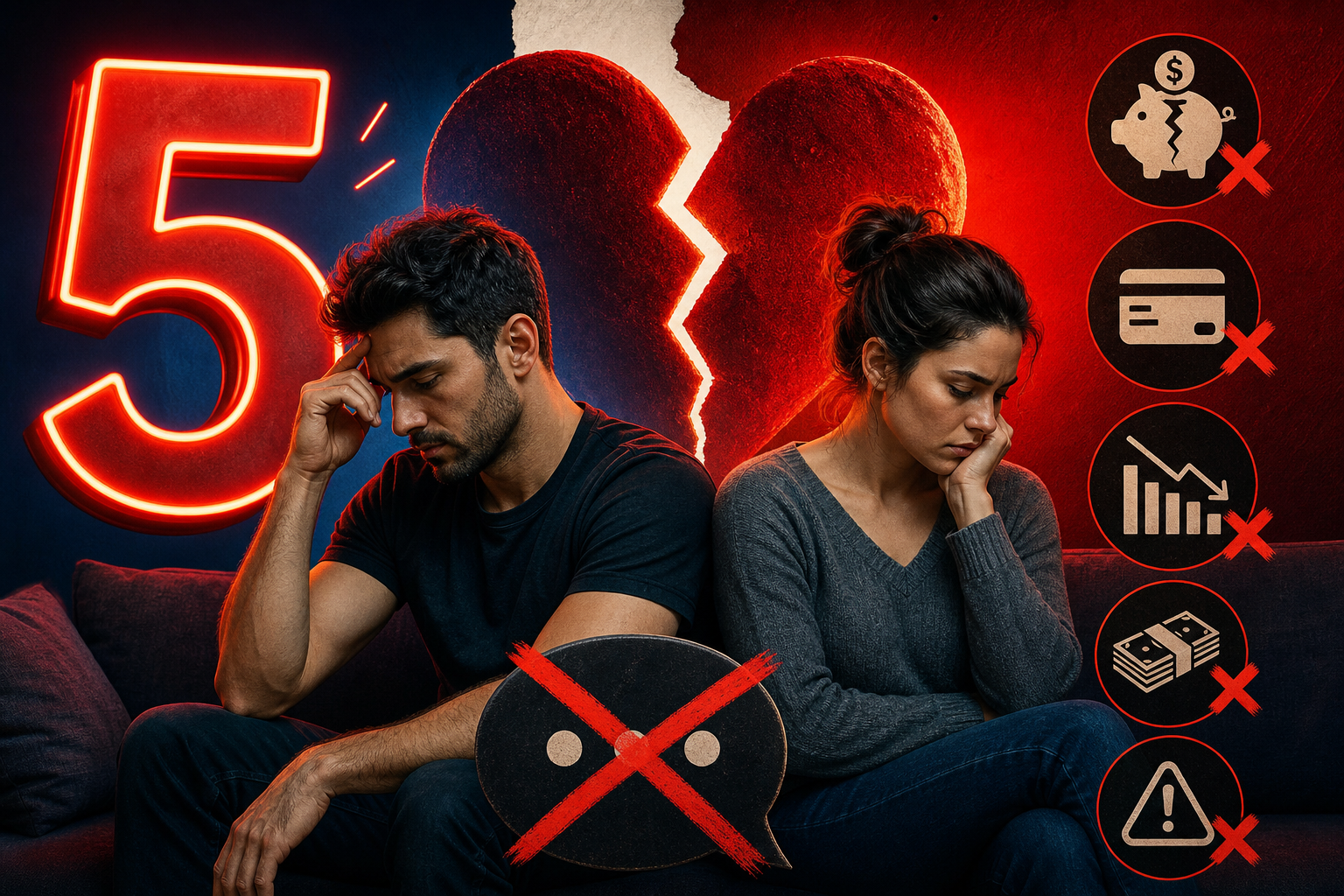 5 erros ao ignorar a conversa sobre dinheiro no namoro