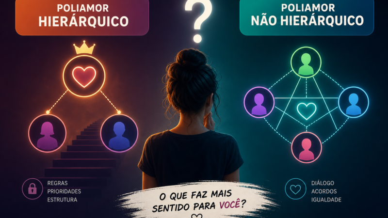 Como escolher entre poliamor hierárquico e não hierárquico com clareza