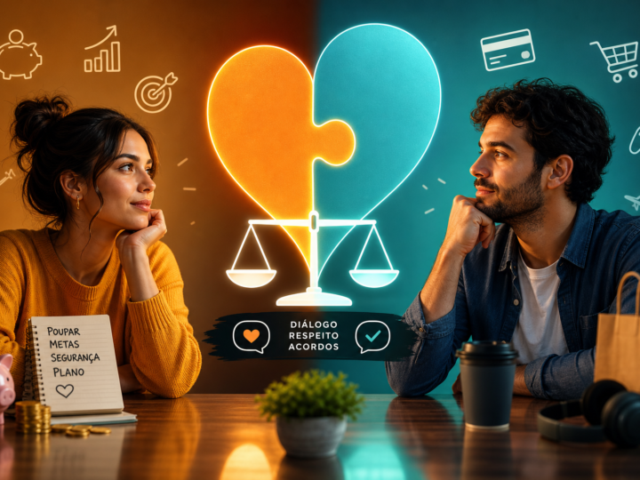 Como lidar com diferenças de educação financeira entre parceiros no namoro