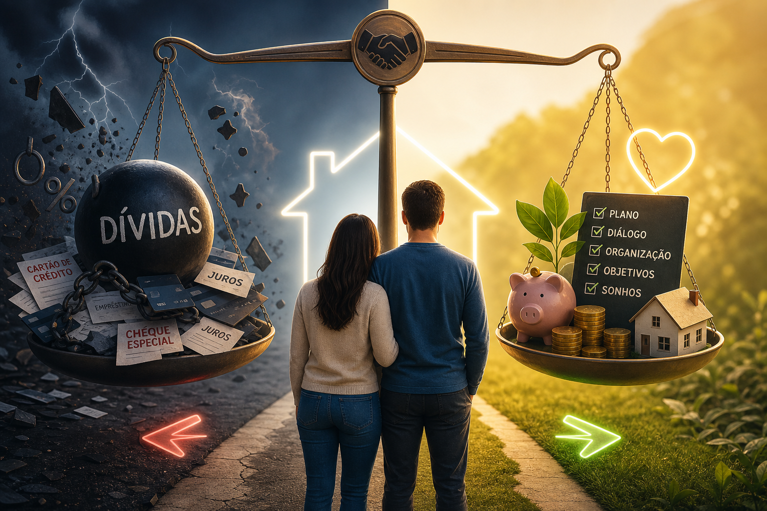 Como lidar com dívidas individuais que impactam o orçamento conjunto