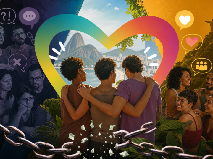 Como lidar com pressões sociais e tabus ao viver não monogamia no Brasil