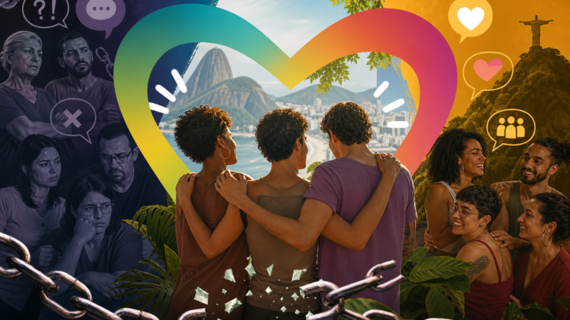 Como lidar com pressões sociais e tabus ao viver não monogamia no Brasil
